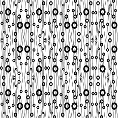 Image showing  seamless bubble dots pattern 