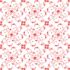 Image showing seamless bubble dots pattern