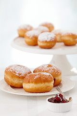 Image showing freshly baked donuts