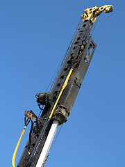 Image showing Hydraulic hammer for piling
