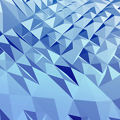 Image showing Abstract 3D geometric background