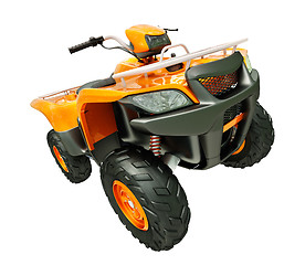 Image showing Quad bike isolated