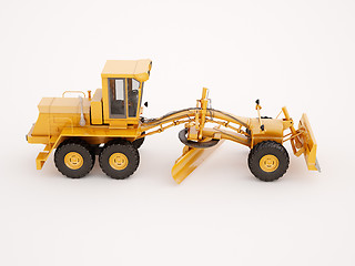 Image showing Modern grader 