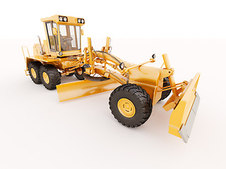 Image showing Modern grader 