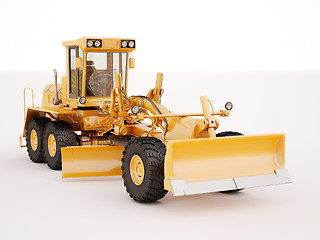 Image showing Modern grader 