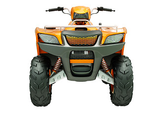 Image showing Quad bike isolated