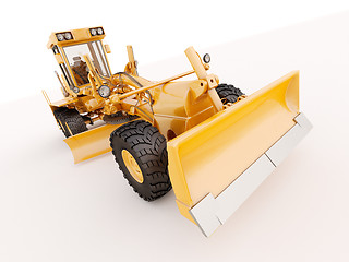 Image showing Modern grader 