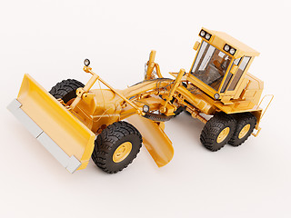 Image showing Modern grader 