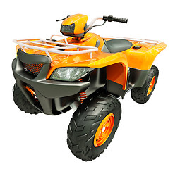 Image showing Quad bike isolated