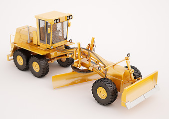 Image showing Modern grader 