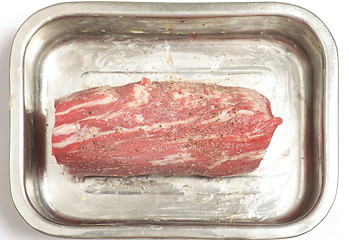 Image showing Peppered beef tenderloin