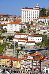Image showing Portugal. Porto city. Old historical part of Porto. 