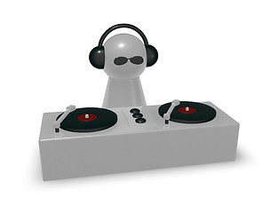 Image showing disc jockey