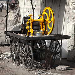 Image showing Machine for getting juice from sugar cane