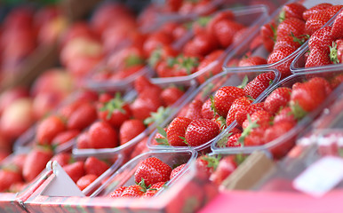 Image showing Strawberries