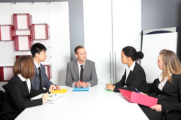 Image showing Business meeting