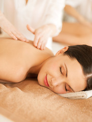 Image showing woman in spa