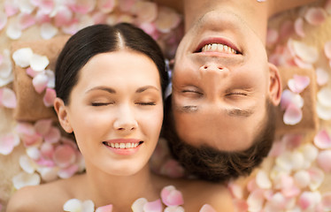 Image showing couple in spa