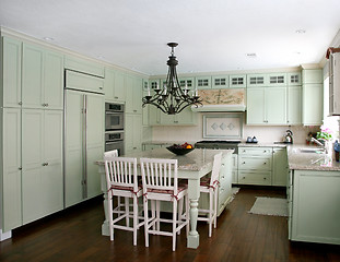 Image showing Country style kitchen