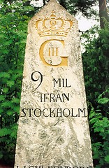 Image showing milestone