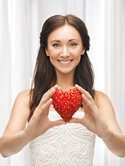 Image showing woman showing heart shape