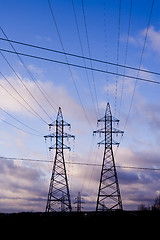 Image showing electric power line