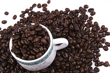 Image showing Cup of Coffee Bean