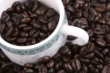 Image showing Cup of Coffee Bean