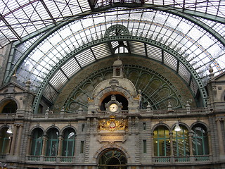 Image showing Antwerp Railway Station