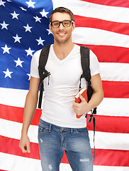 Image showing travelling student