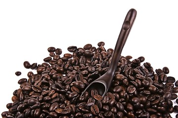 Image showing Scoop Of Coffee Bean