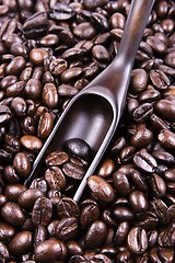 Image showing Scoop Of Coffee Bean