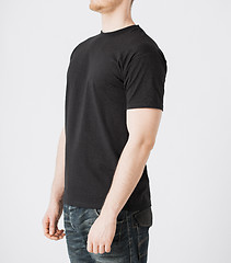 Image showing man in blank t-shirt