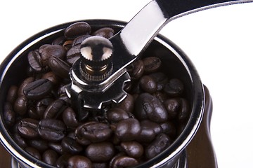 Image showing Coffee Grinder Close Up