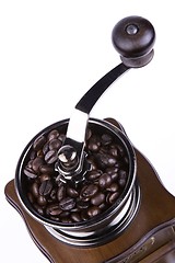 Image showing Coffee Grinder Close Up