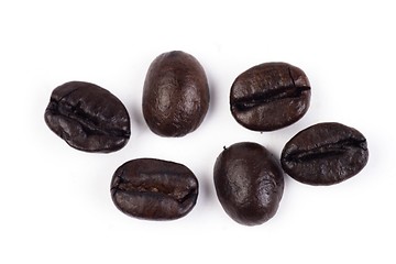 Image showing Coffee Bean Close Up