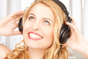 Image showing woman with headphones