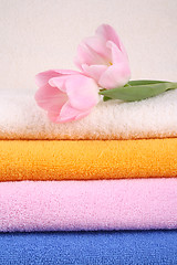 Image showing towels