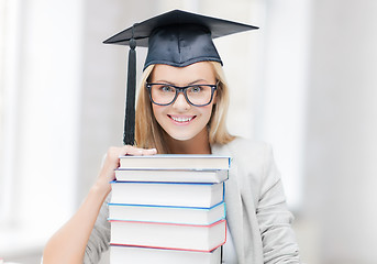 Image showing student in graduation cap