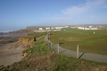 Image showing coastal path