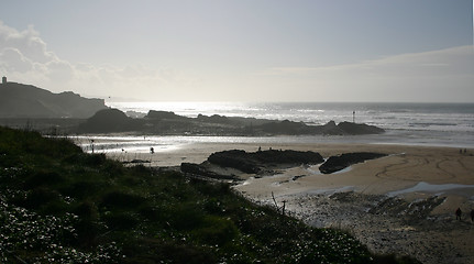 Image showing rocky beach