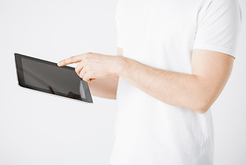 Image showing man with tablet pc