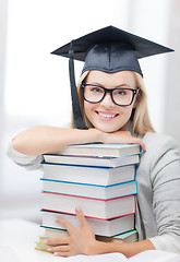 Image showing student in graduation cap