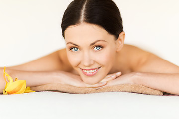 Image showing woman in spa