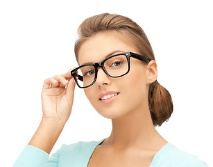 Image showing woman with eyeglasses