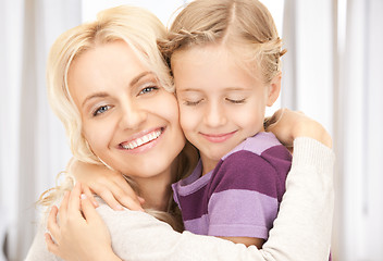 Image showing happy mother and child