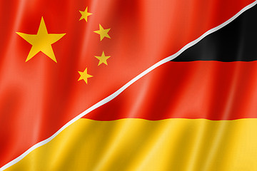 Image showing China and Germany flag