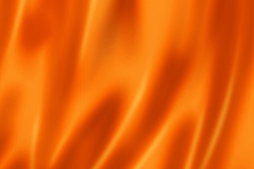 Image showing Orange satin texture