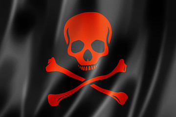 Image showing Pirate flag, Jolly Roger