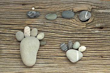 Image showing pebble family